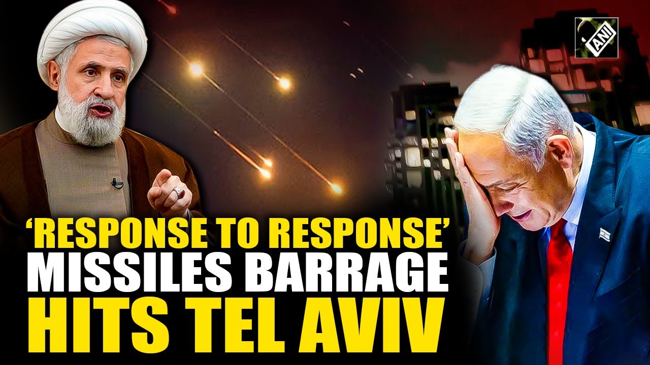 Response to response! Hezbollah attacks Tel Aviv with barrage of missiles; Four Israelis injured