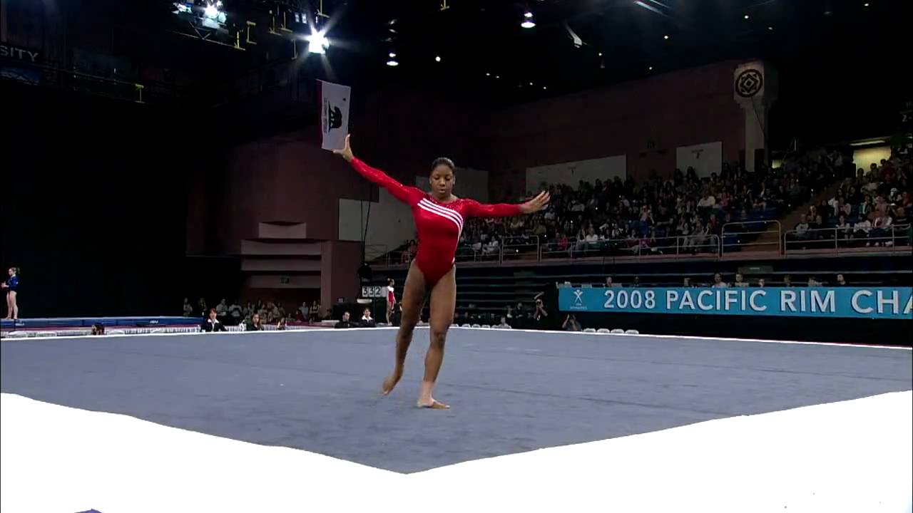 Darlene Hill - Floor Exercise - 2008 Pacific Rim Championships