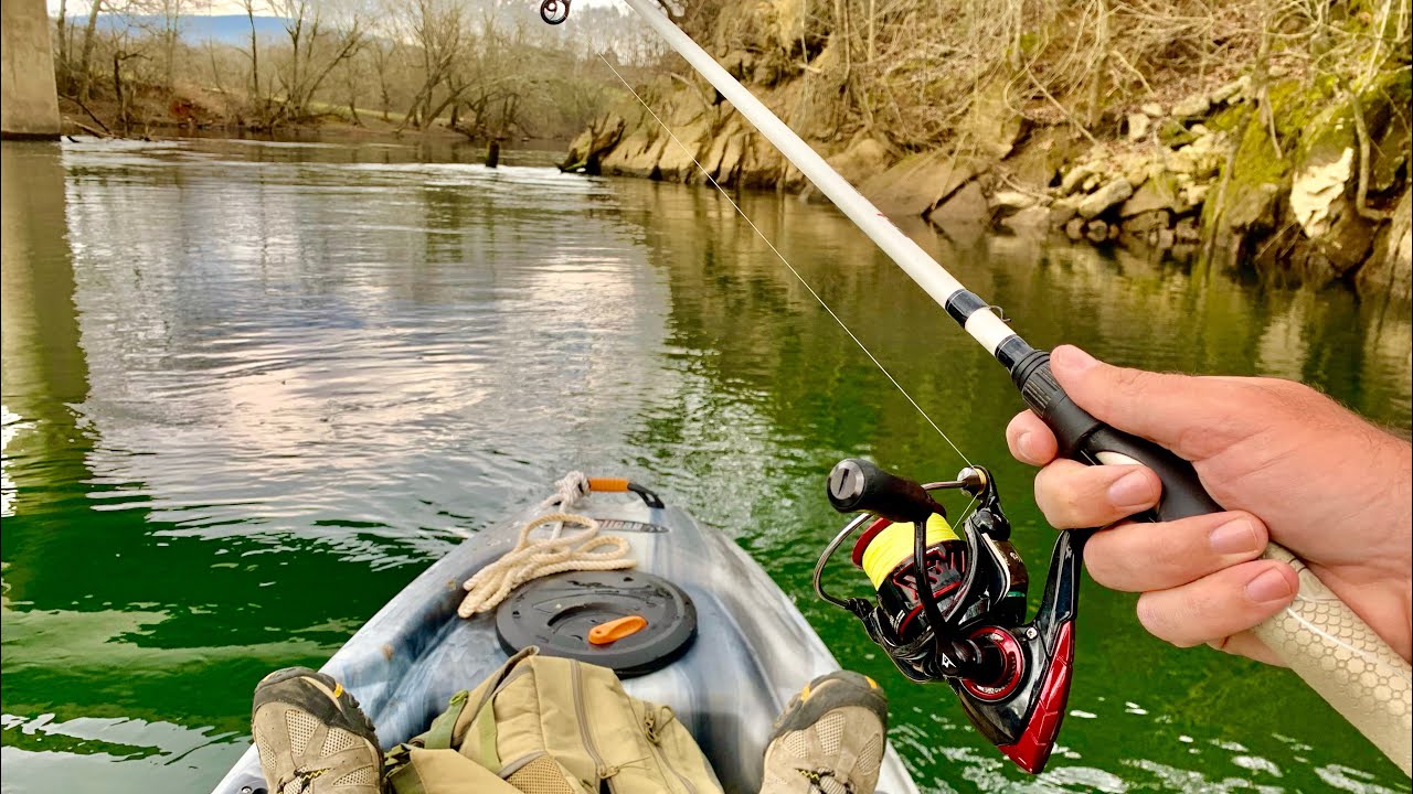 WHEN YOU GET IT RIGHT!!  River Bass Fishing Hiwassee River