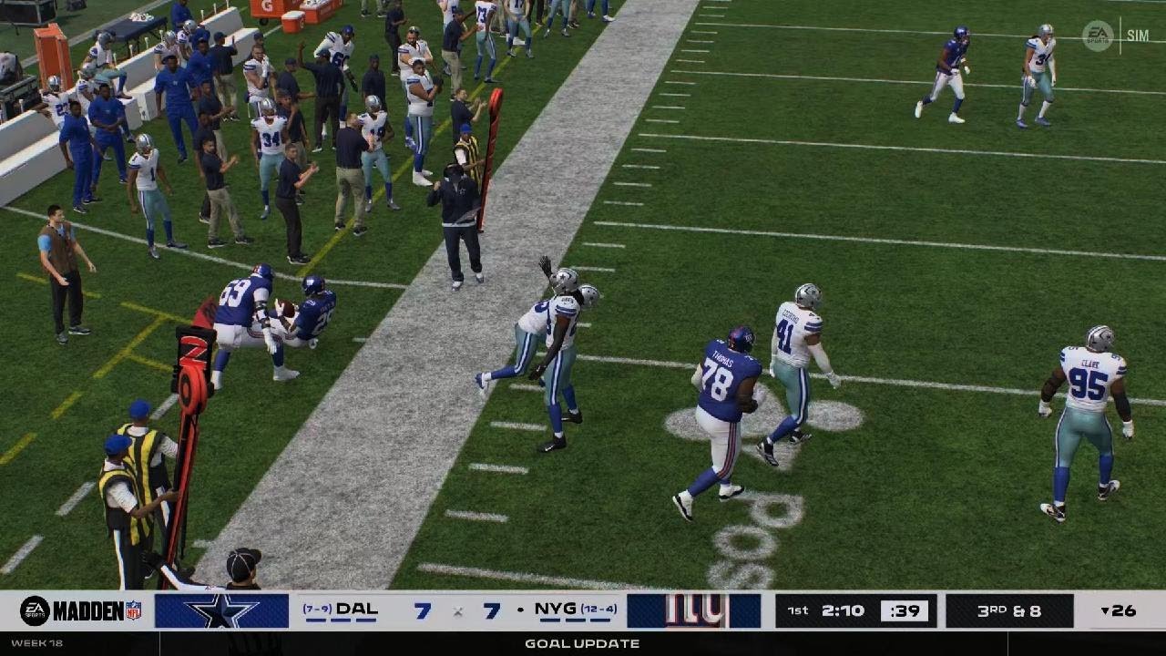 Madden 26: Last Game of the season