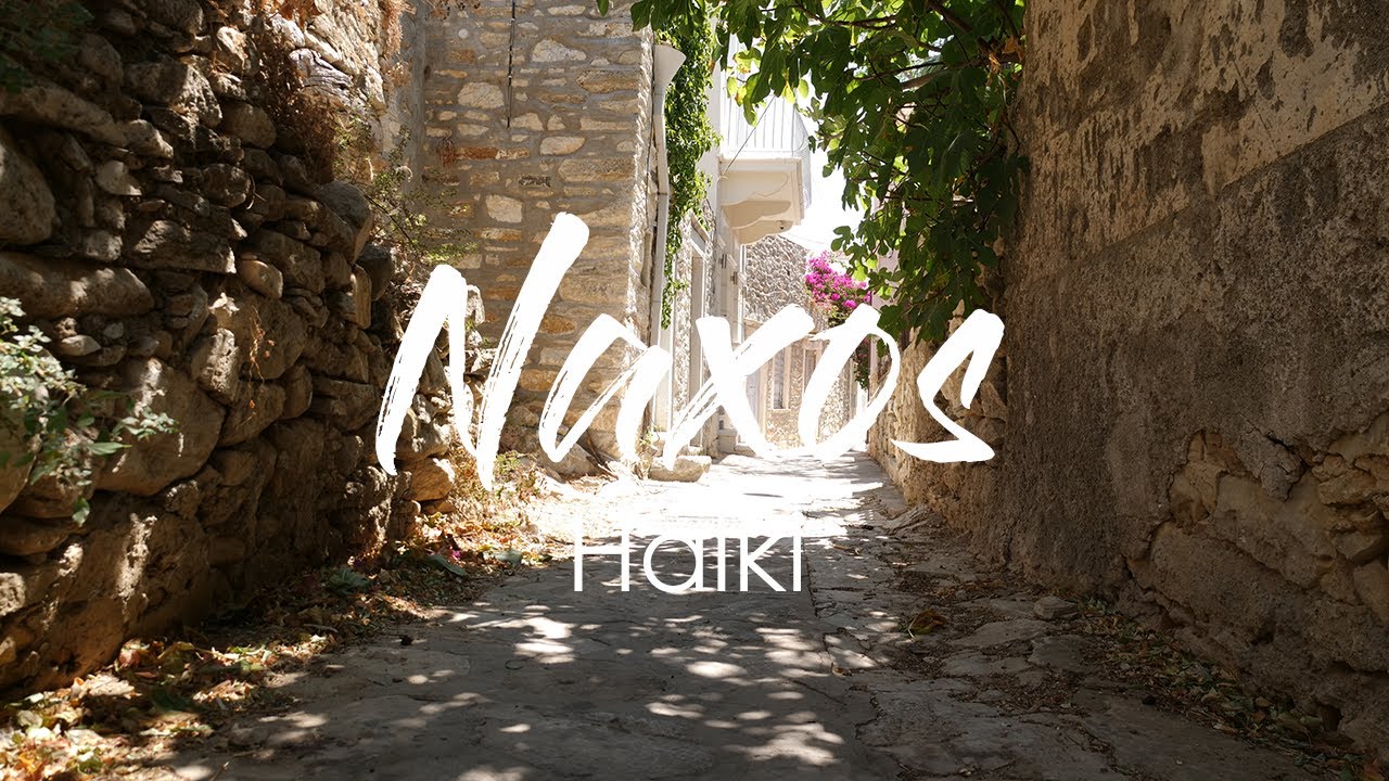 Halki, Naxos, Best Of - Travel Tips - 4K UHD - Virtual Trip