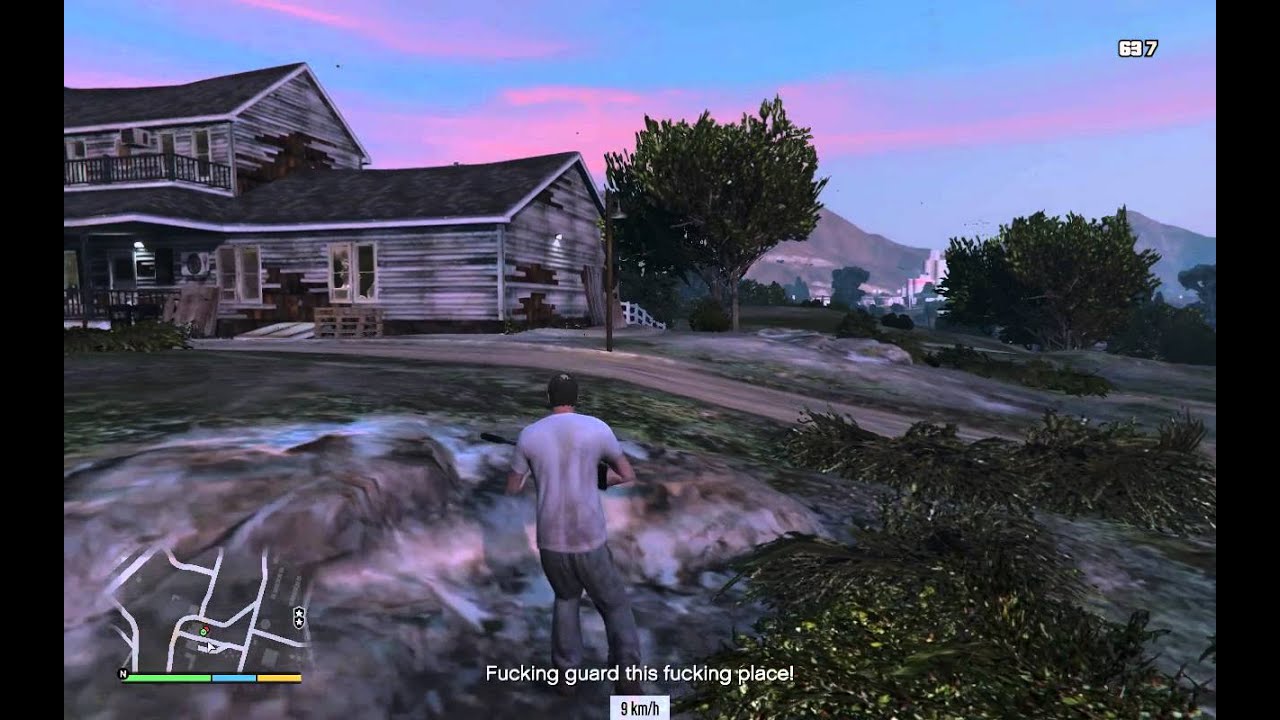 GTA V - Crystal Maze: Trevor 's stealth time