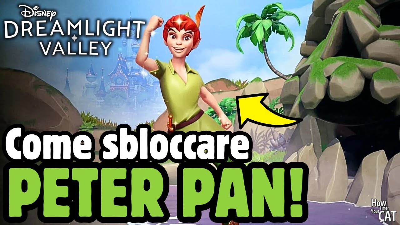 Come SBLOCCARE PETER PAN! La Roccia del Teschio e il Mistero dell'Ombra! DISNEY DREAMLIGHT VALLEY