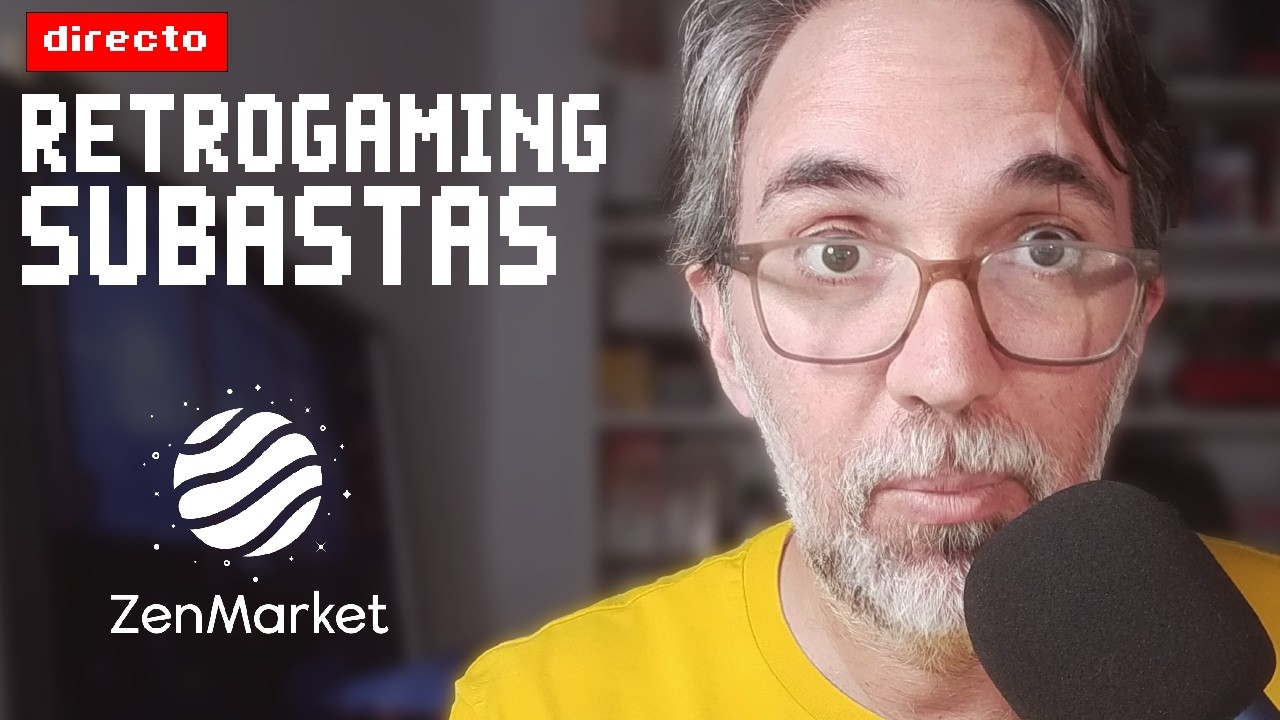 Noche se subastas Retrogamming con Zenmarket