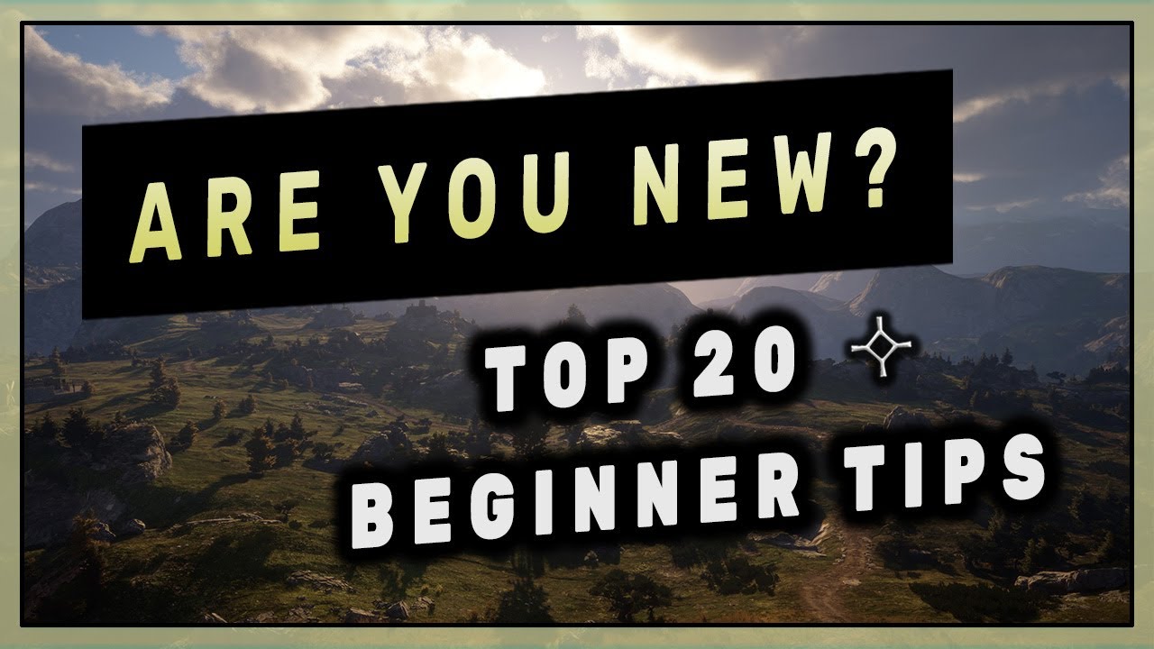 Pax Dei - TOP 20 Beginner Tips for NEW players [English]