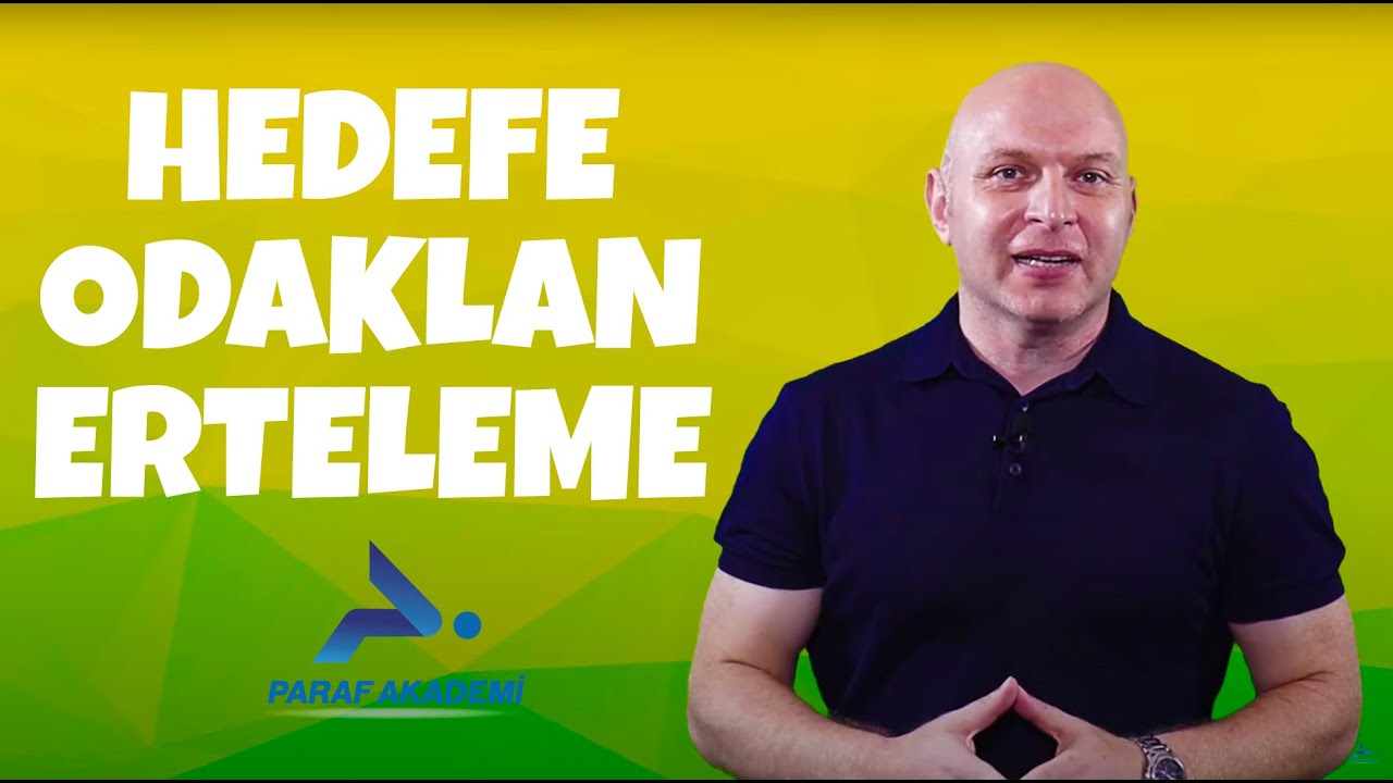 Ben Neden Başlayamıyorum! Artık Erteleme | Hedefe Odaklan! | Uzman Psikolojik Danışman Hakan Metan