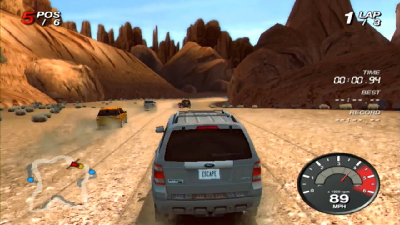 Ford Racing Off Road ... (Wii) Gameplay