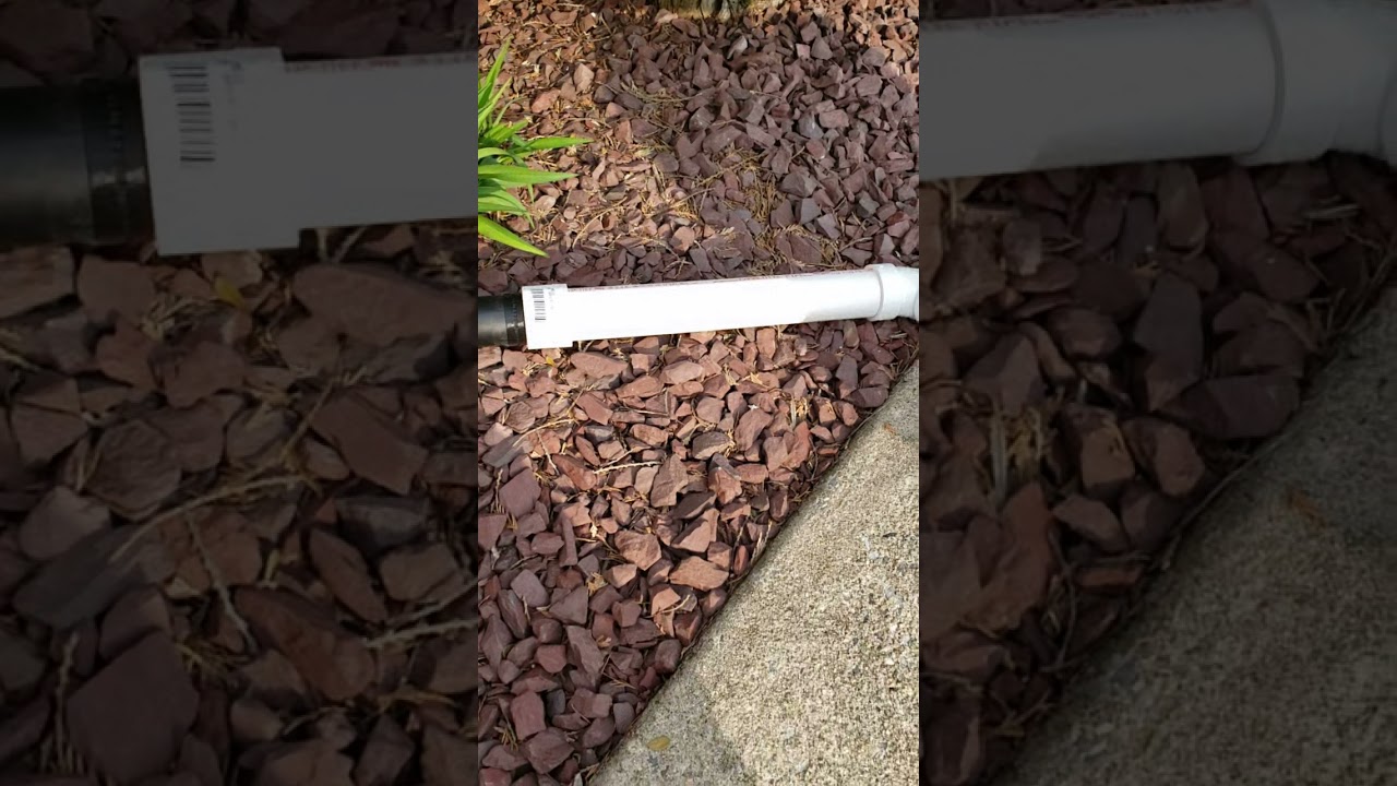 Cleaning landscaping rocks