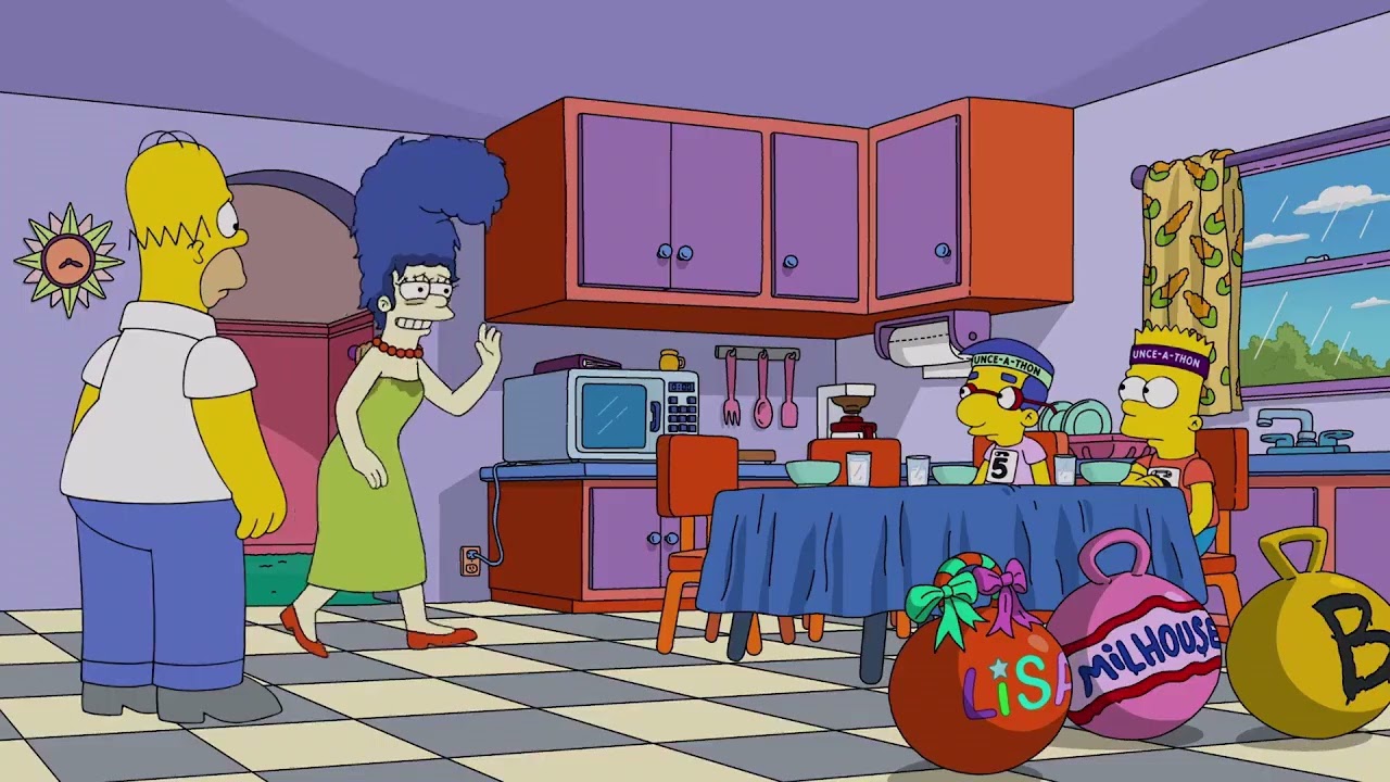 The Simpsons Marge Vomits Scenes