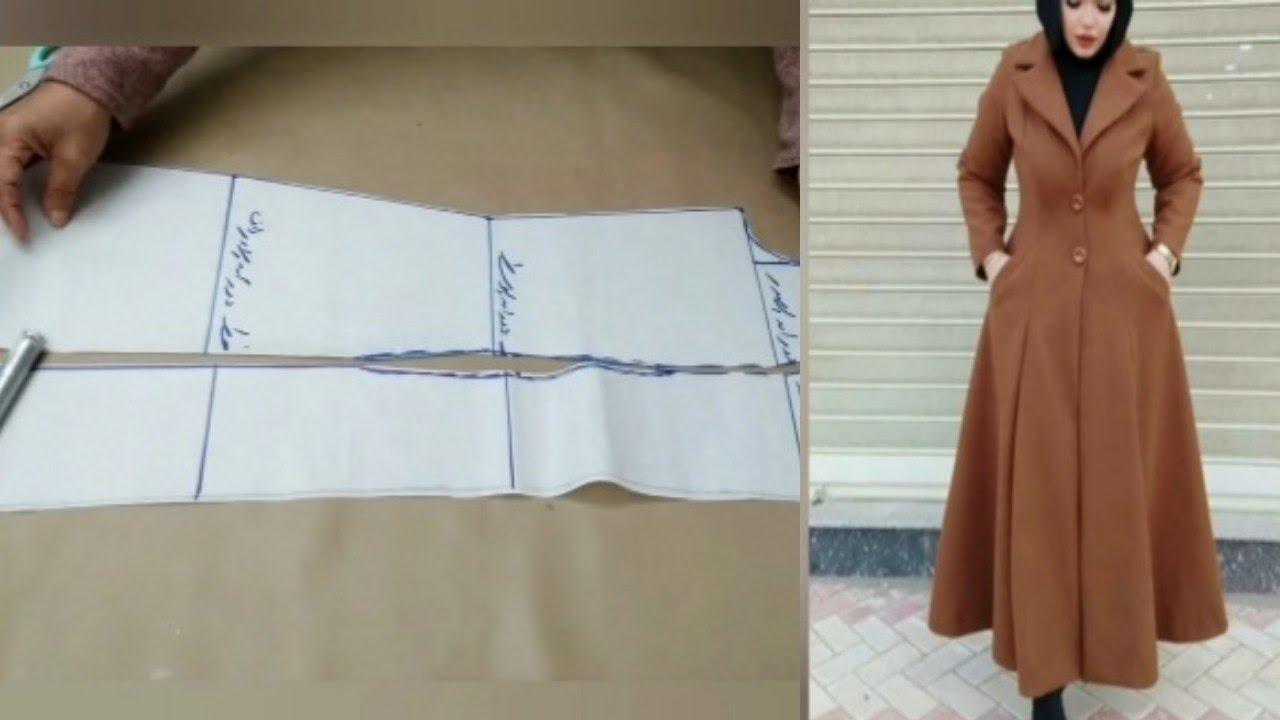 بالطو يجنن  Xl  عمل باترون شامل