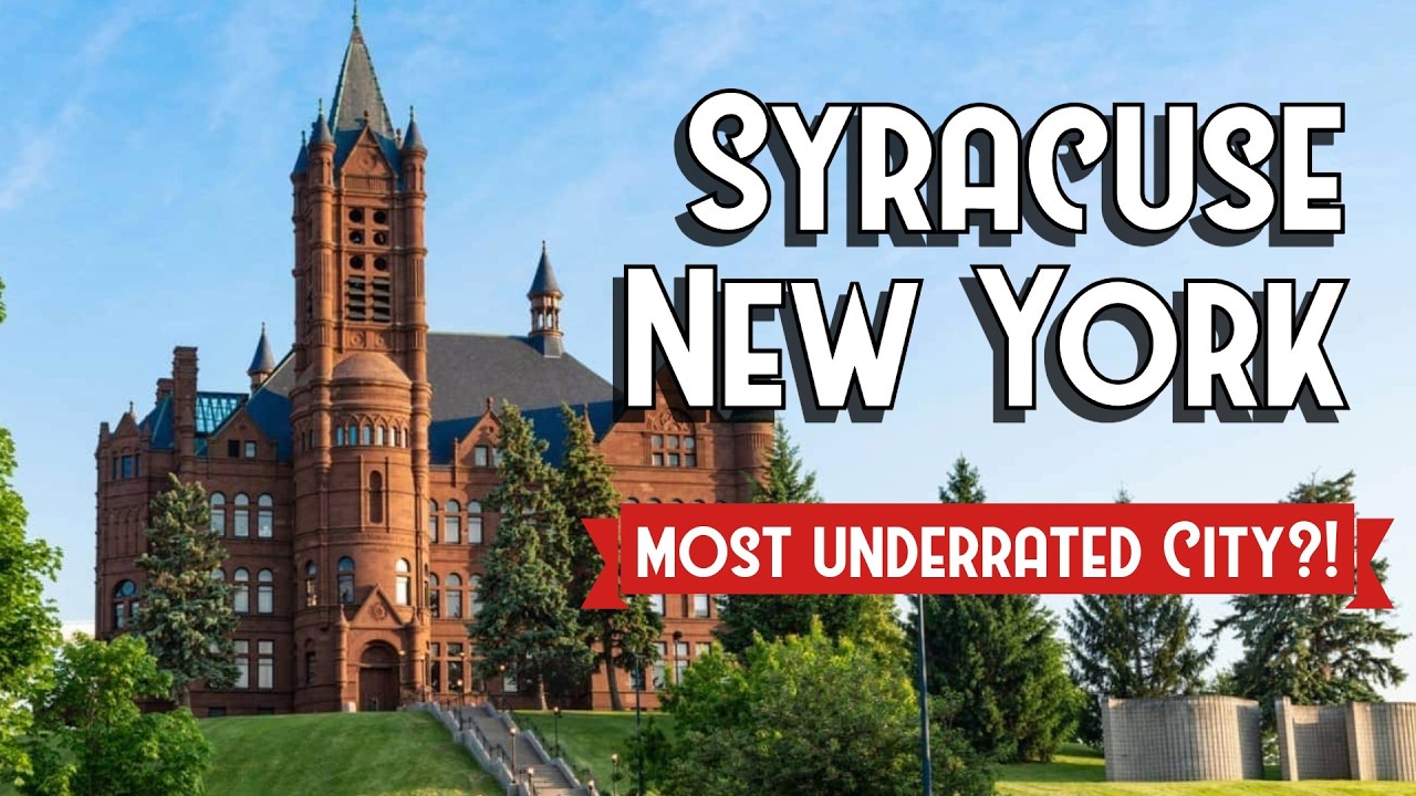 New York’s Most 😍UNDERRATED City? Syracuse Top Things to See & Do 