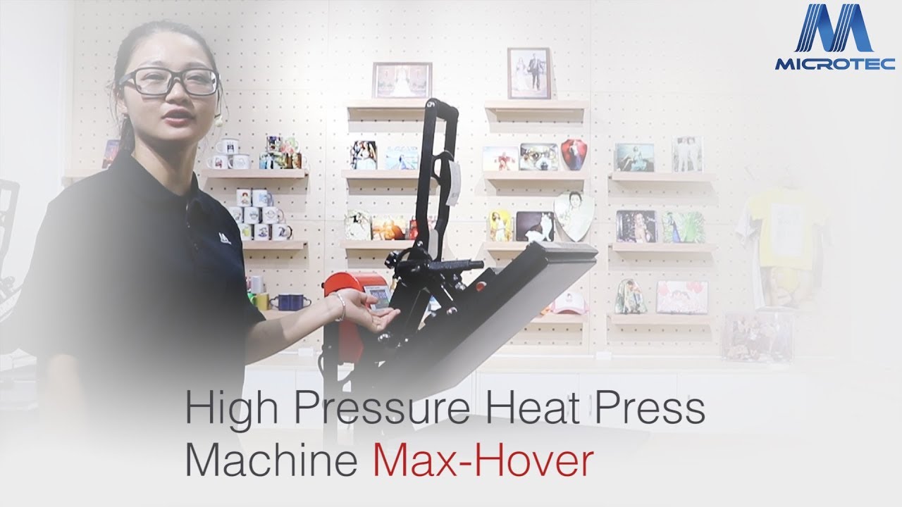 High Pressure Heat Press Machine Max-Hover