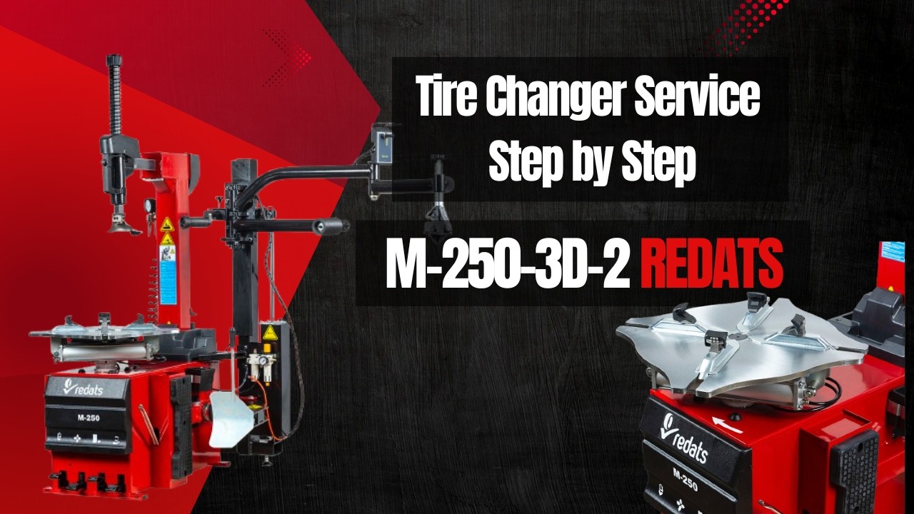 Tire Changer Service Step by Step 🔧 M-250-3D-2 Leverless Diagnostics & Repair