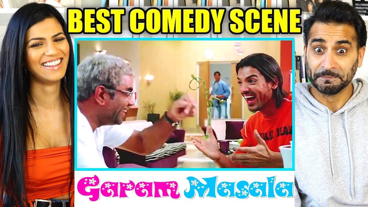 GARAM MASALA | Akshay Kumar | John Abraham | Paresh Rawal | BEST BOLLYWOOD COMEDY SCENES REACTION!!