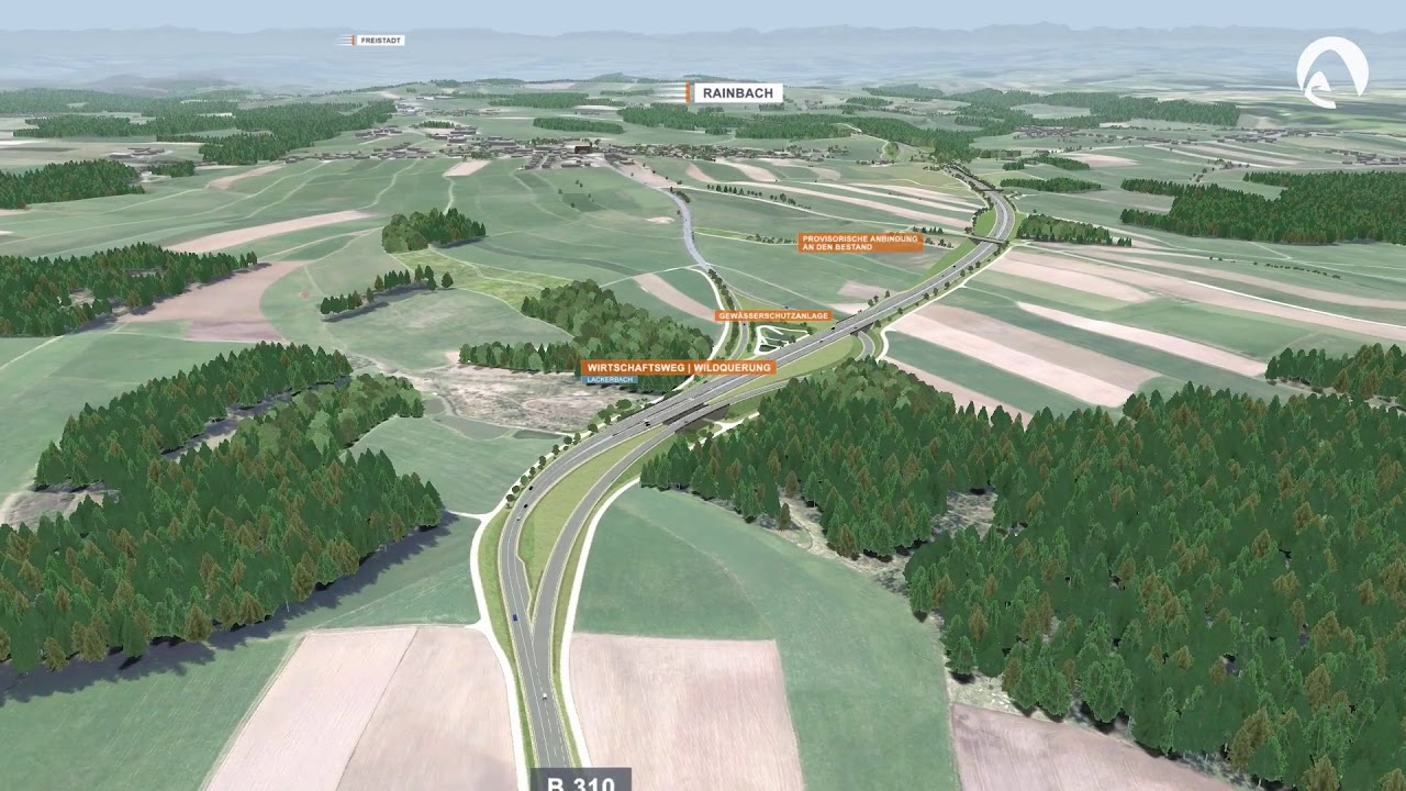S 10 Mühlviertler Schnellstraße Freistadt Nord - Rainbach Nord