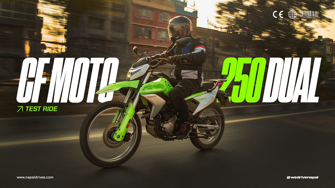 Тест-драйв CF MOTO 250 Dual | Nepal Drives