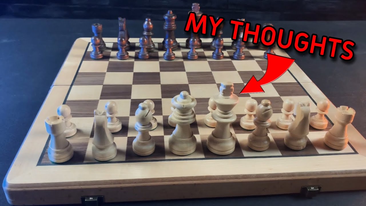 A&A 15-Inch Wooden Folding Chess And Checkers Set - Review