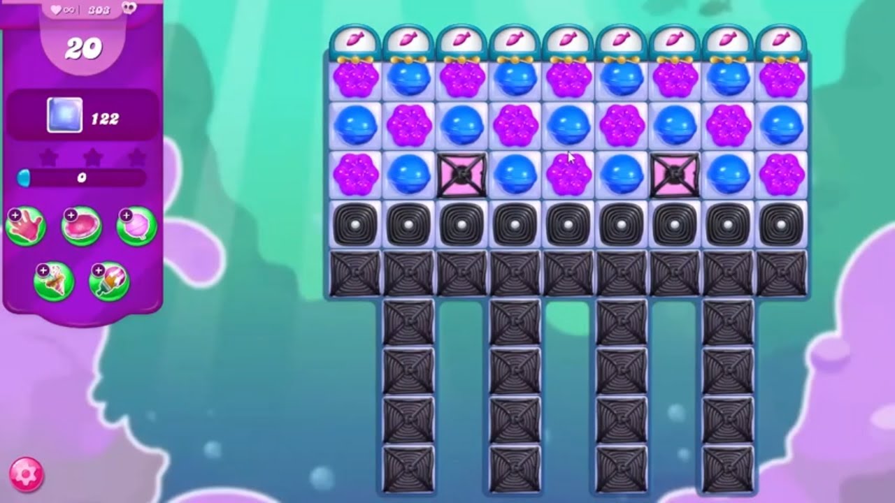 Candy Crush Saga LEVEL 303 NO BOOSTERS (new version)