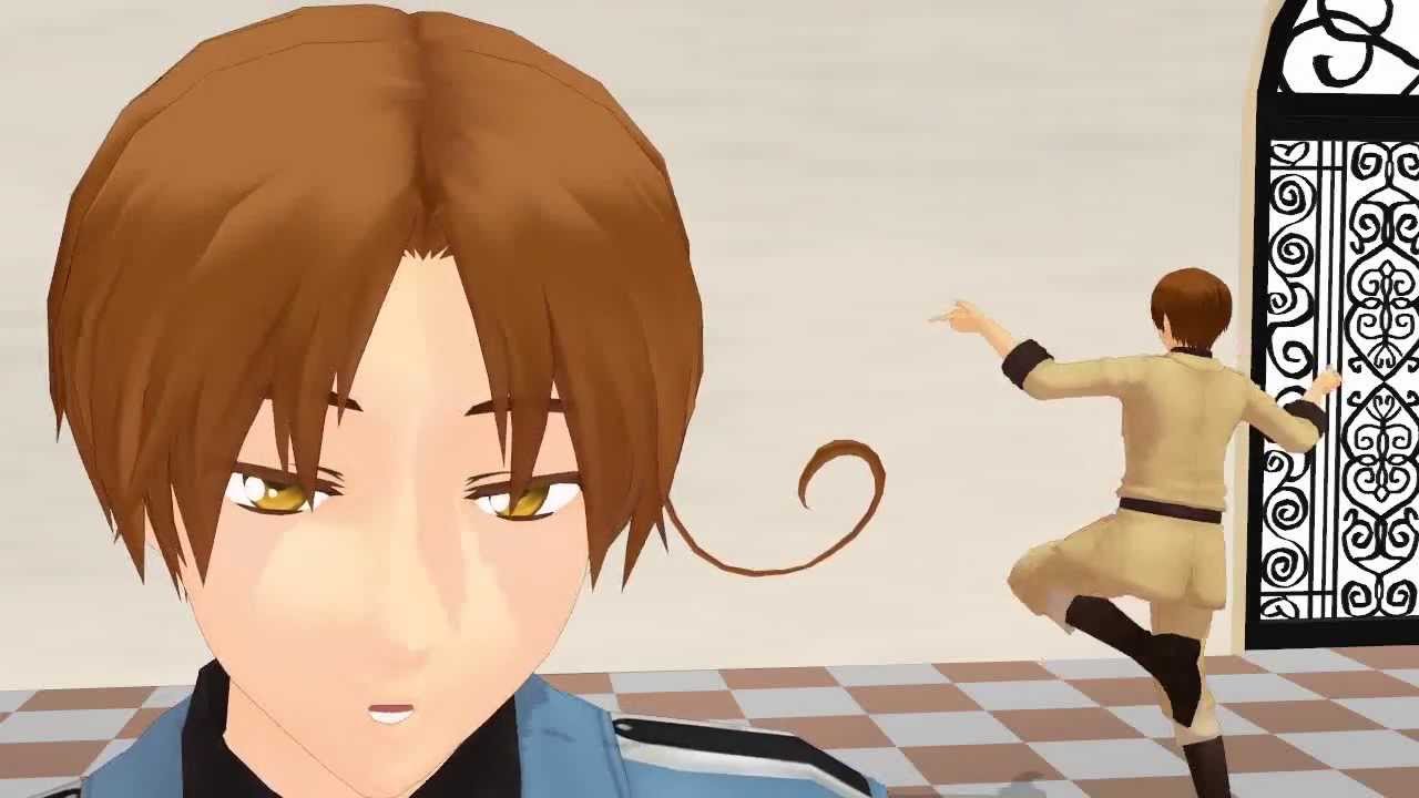 【APヘタリアMMD】Masked bitcH maccheroni【伊兄弟】
