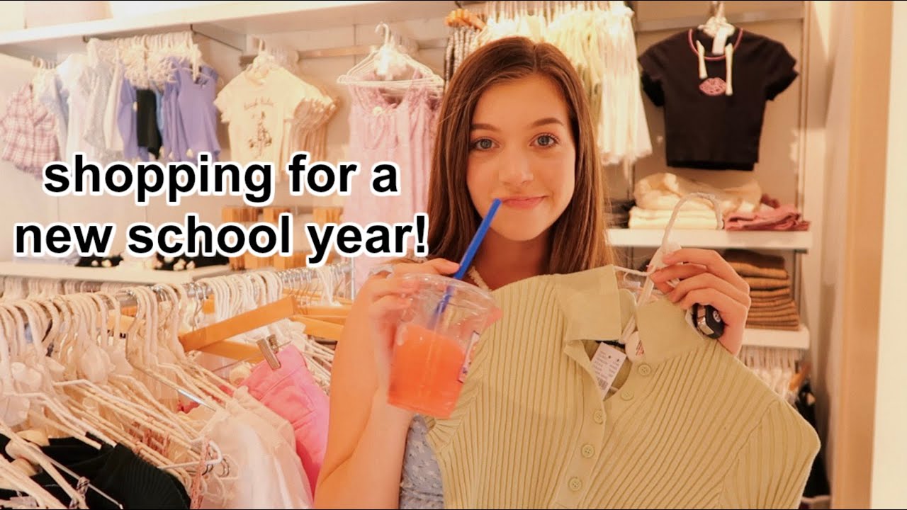 BACK TO SCHOOL CLOTHES SHOPPING!! VLOG