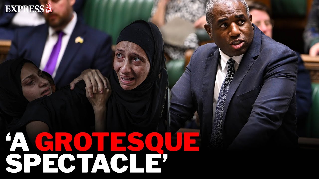 David Lammy condemns 'inhumane' Israel's Gaza onslaught in urgent Commons statement