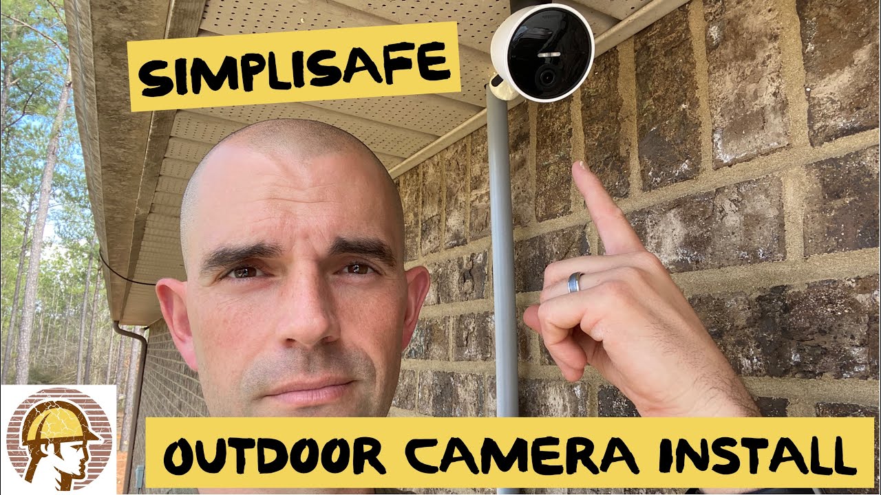 SimpliSafe Outdoor Camera Install