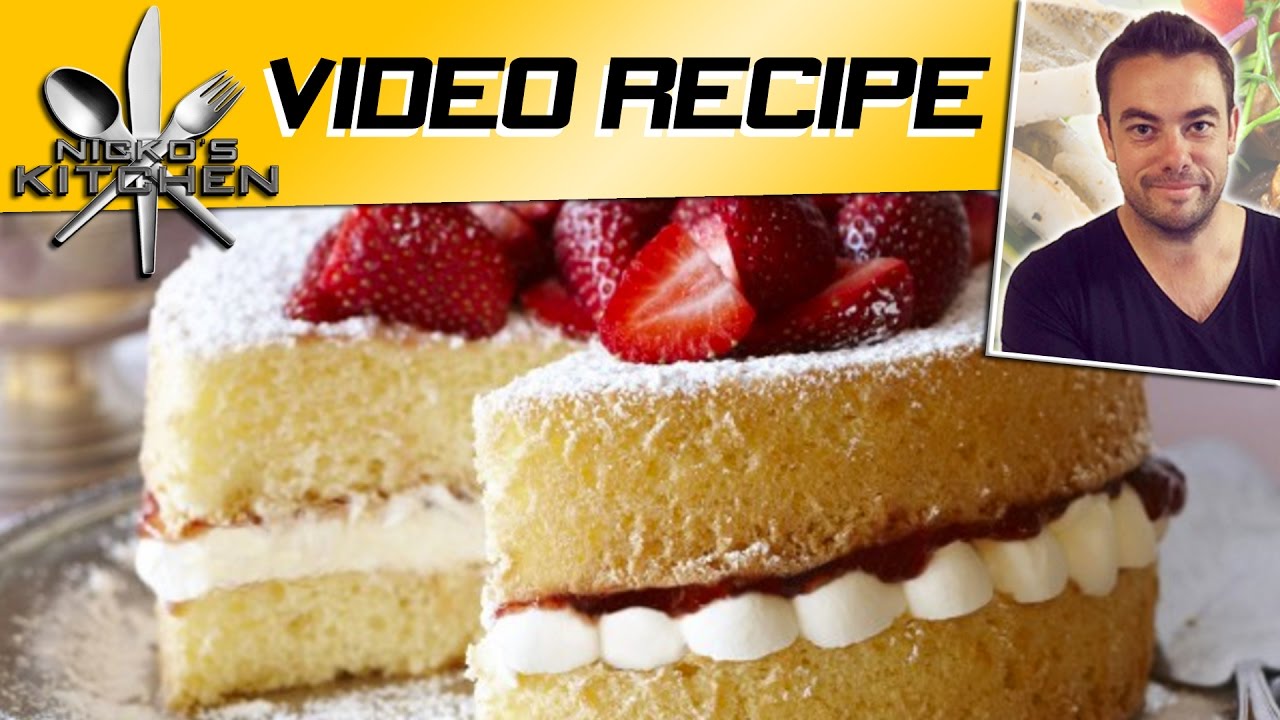 EASY SPONGE CAKE - VIDEO RECIPE