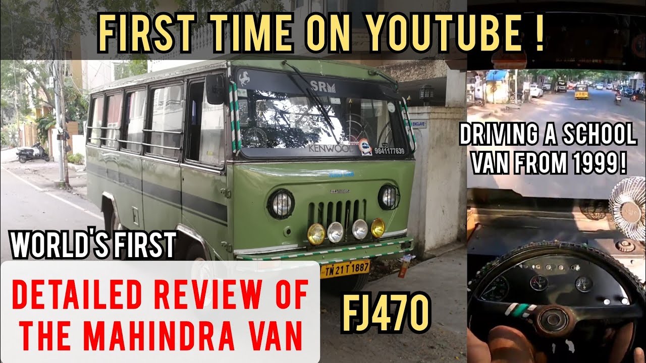 Подробный обзор Mahindra Maxi Cab | За рулём школьного фургона Mahindra | Самое ЭПИЧНОЕ вождение ...