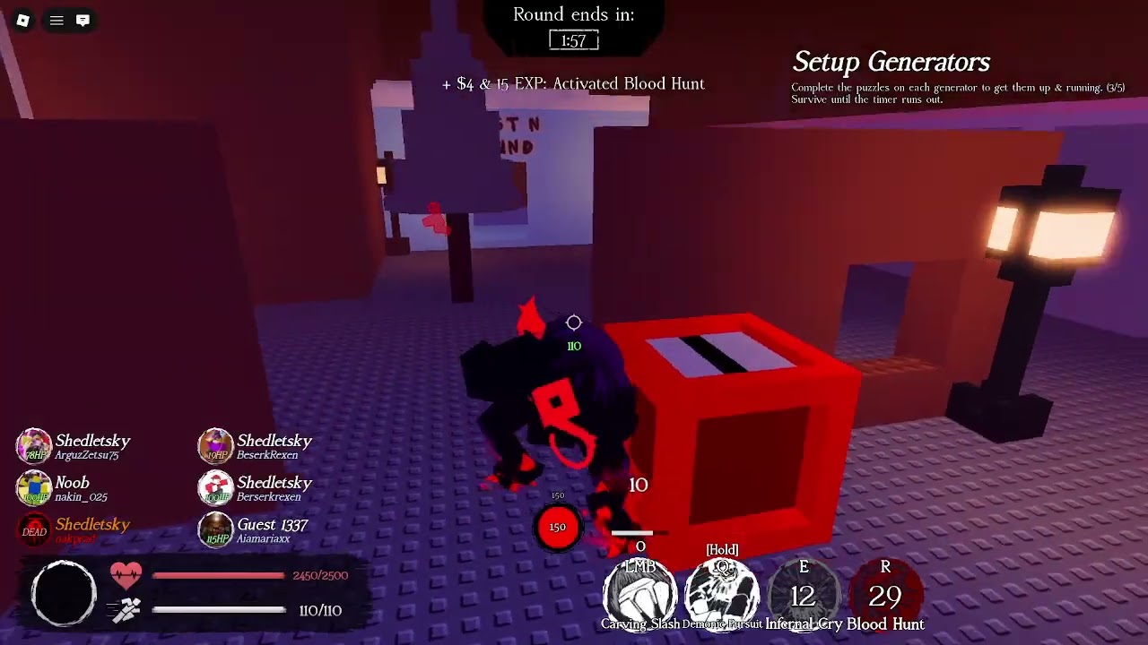 Roblox Forsaken Random Gameplay (Sixer) 63