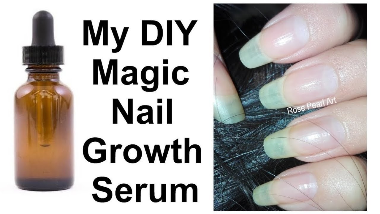 My Magic DIY Nail Growth Serum (For Those Who Hate Smell of Garlic) NAIL 101 | Rose Pearl