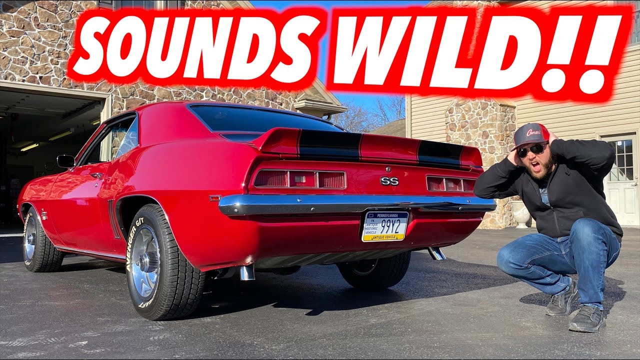 Putting A LOUD Exhaust On My 69 Camaro!!