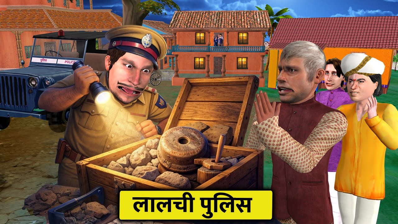 लालची Police Constable का इशारा | अमीर घर की पोल खुली  | Comedy Hindi Kahaniya