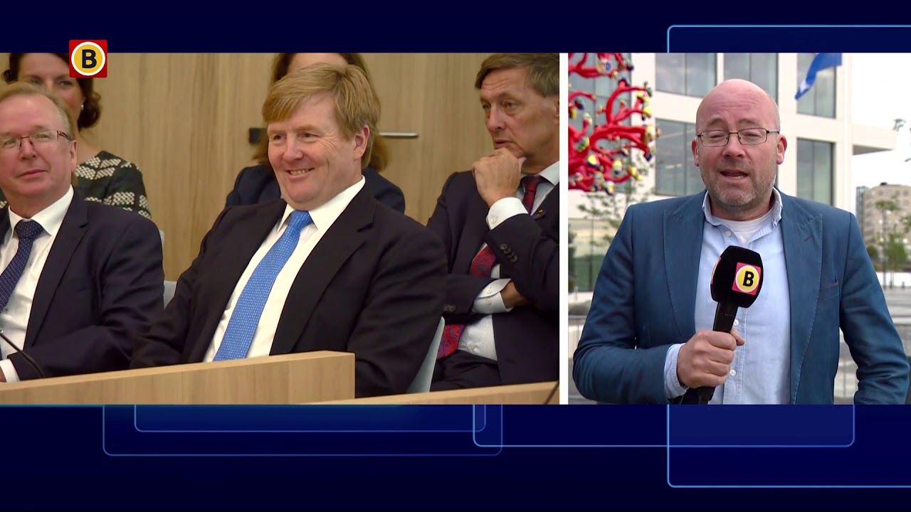 Koning Willem-Alexander opent de nieuwe rechtbank in Breda