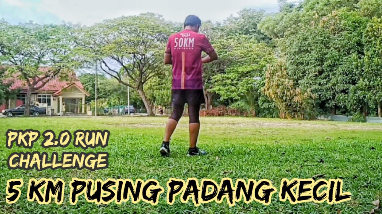 🏃 5 km Loop Run pusing padang kecil taman kejiranan | PKP 2.0 Challange -
