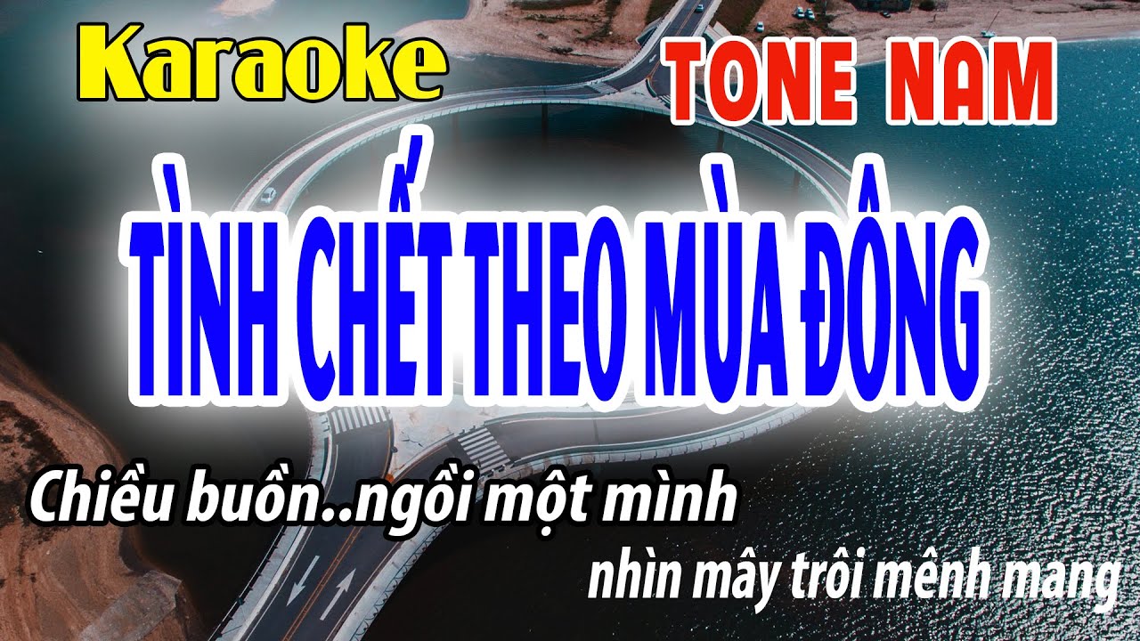 Tình Chết Theo Mùa Đông Karaoke Tone Nam | A#m | Đời Sống và Âm Nhạc