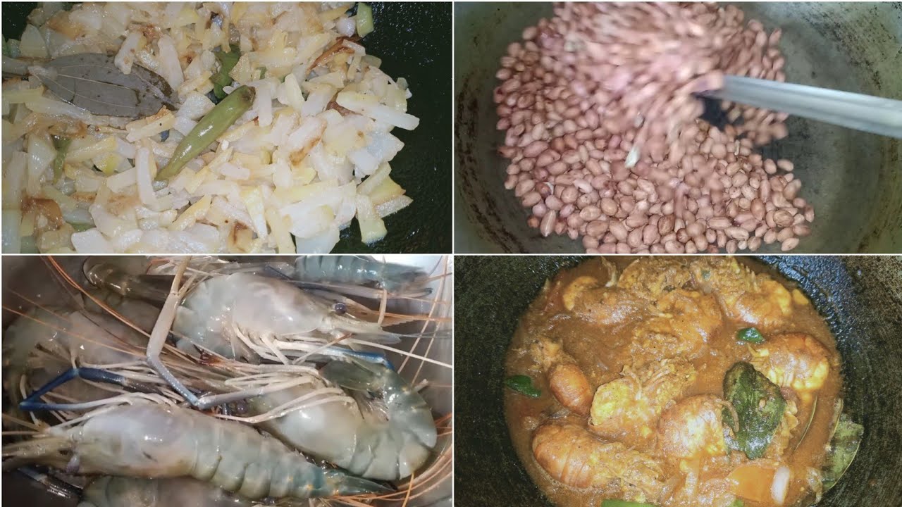 পেঁপে ভাজি চিংড়ি মাছ ভুনা আজকের খাওয়া-দাওয়া