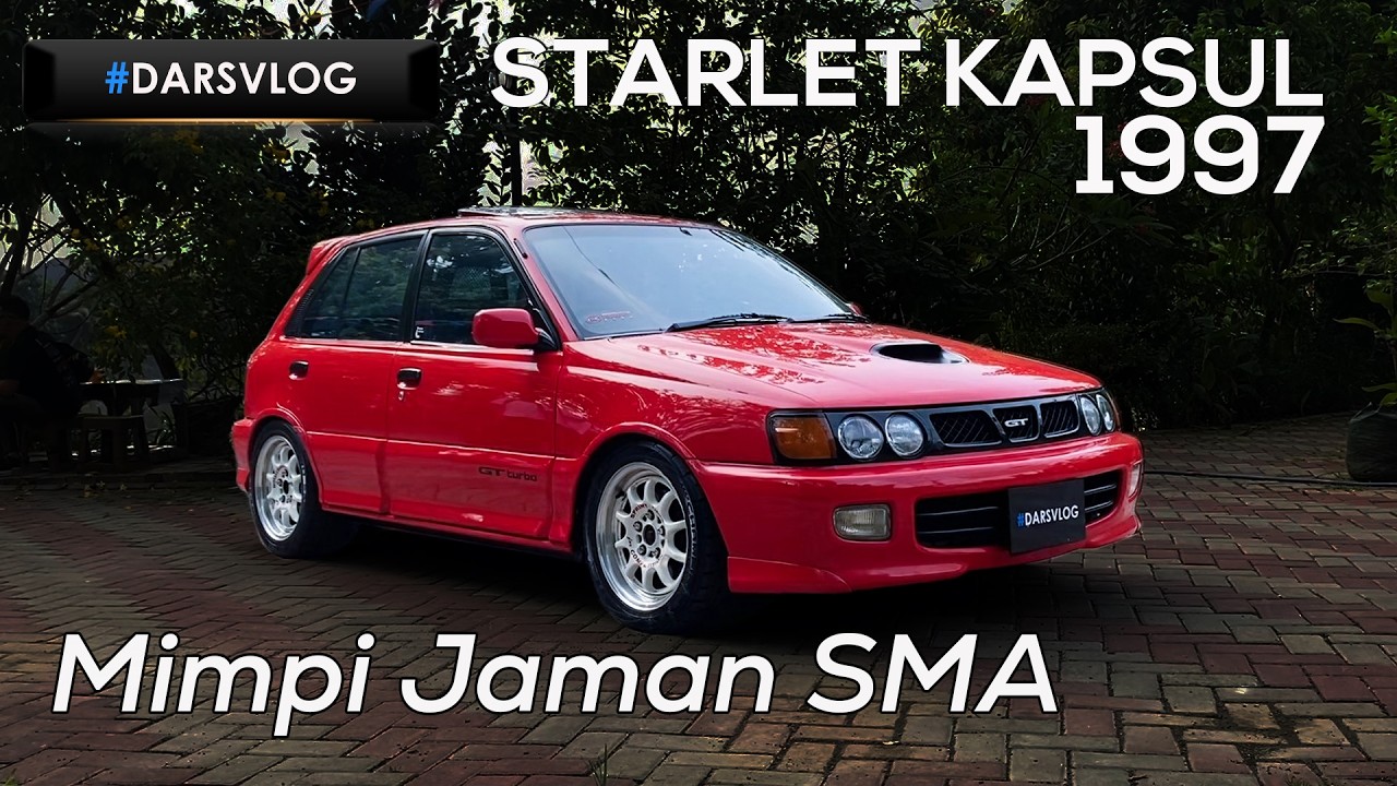 MODIFIKASI CONVERT GT - Toyota Starlet Kapsul Turbo Look SEG 1997 ‼️ #DARSVLOG