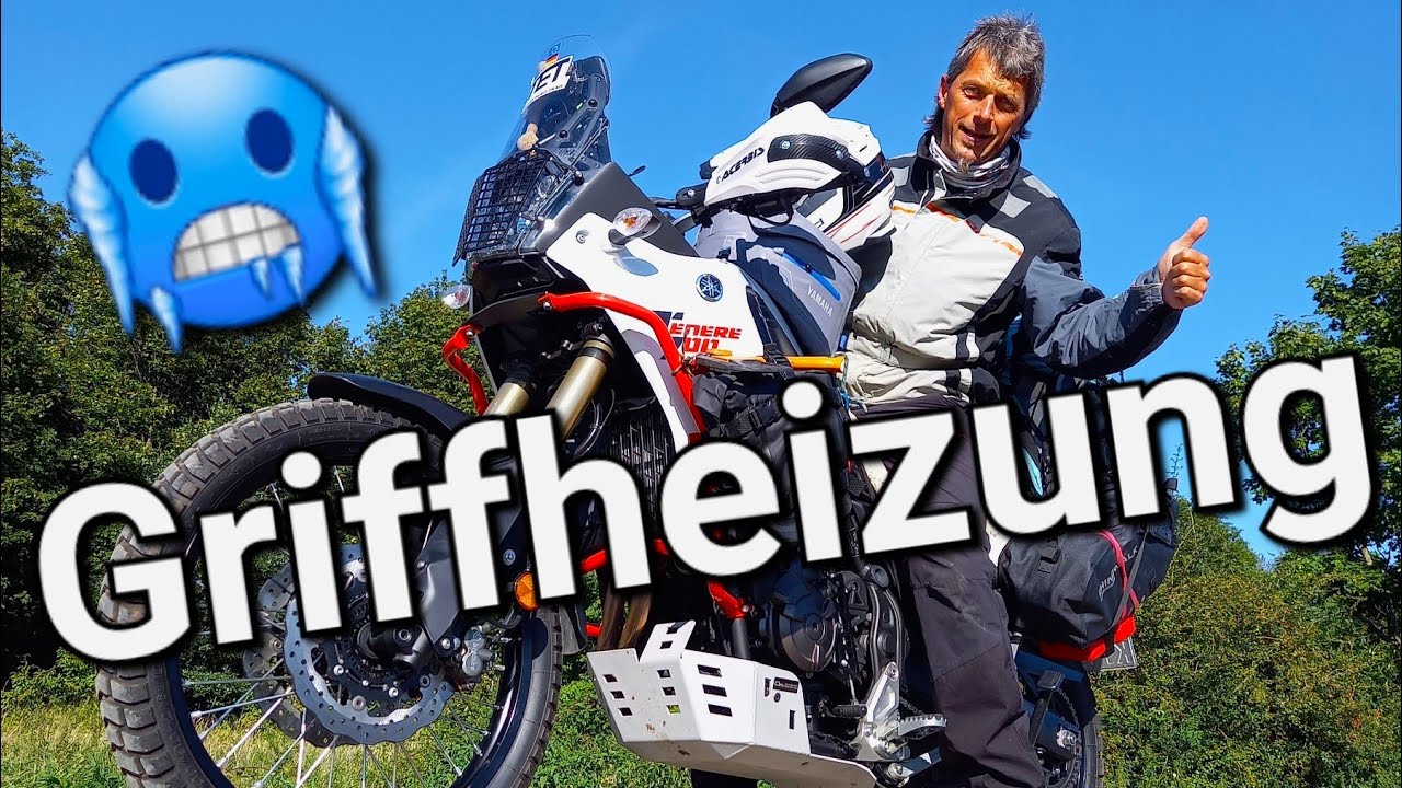 Wer hat eine Motorrad Griffheizung ? 🛠 Anbauvideo Oxford HotGrip Adventure #tenere700 #motorcycles