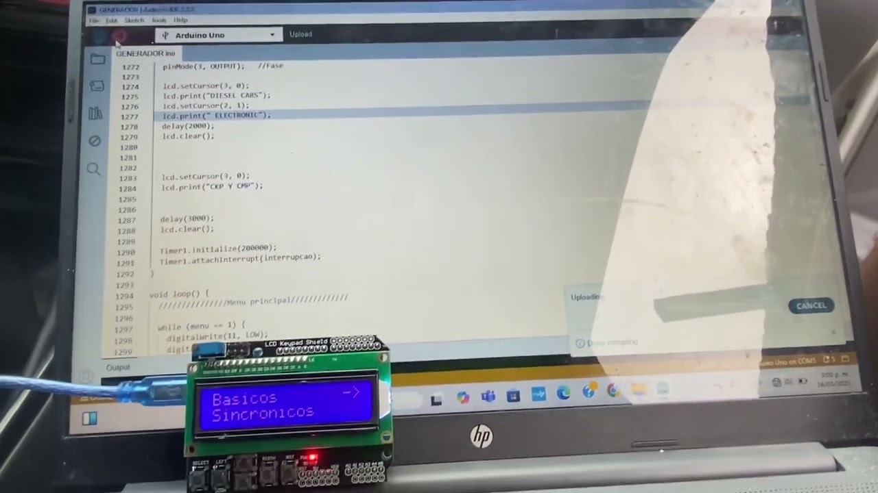 👨🏽&zwj;💻📈📉Generador ckp y cmp con Arduino ✅