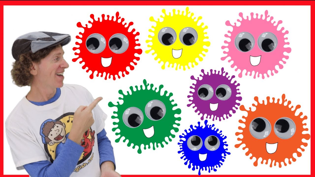 Colors Song | Look Around The Room | My First Words Series