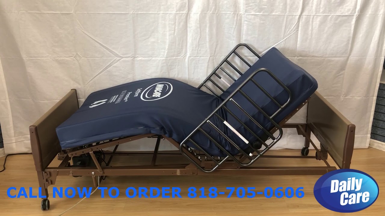 Invacare Full Electric Hospital Bed Package Daily Care 818-705-0606