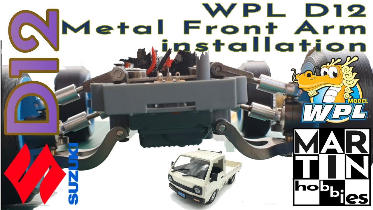 WPL D12 Metal Front Arm