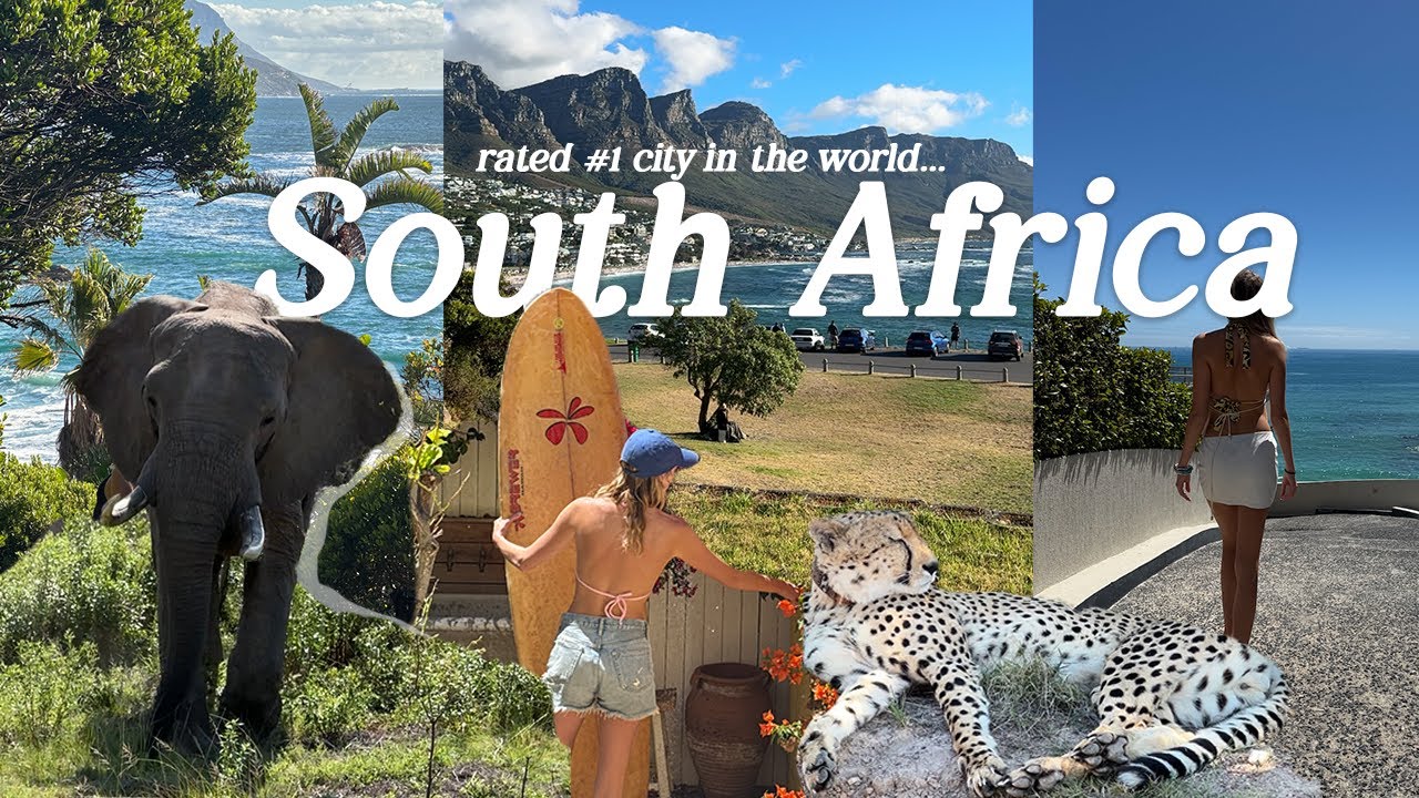 South Africa: week in 2025&rsquo;s BEST rated city in the world | TRAVEL VLOG