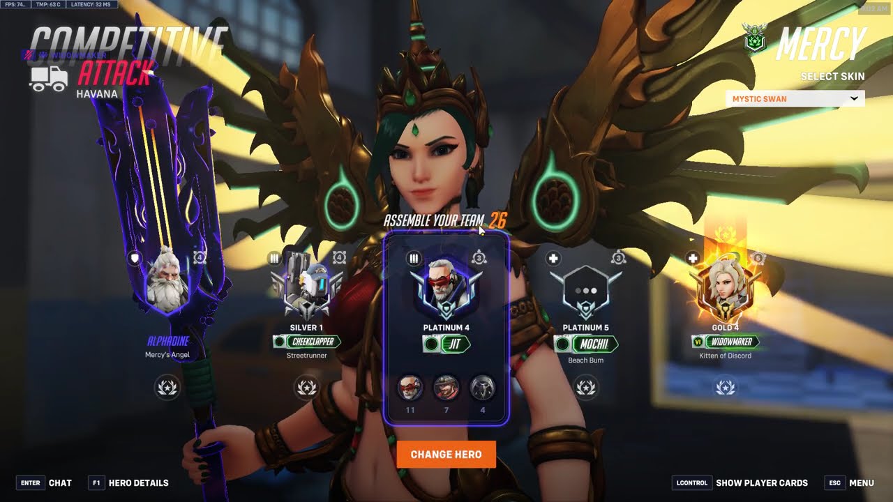 Overwatch 2 I'm back with mercy