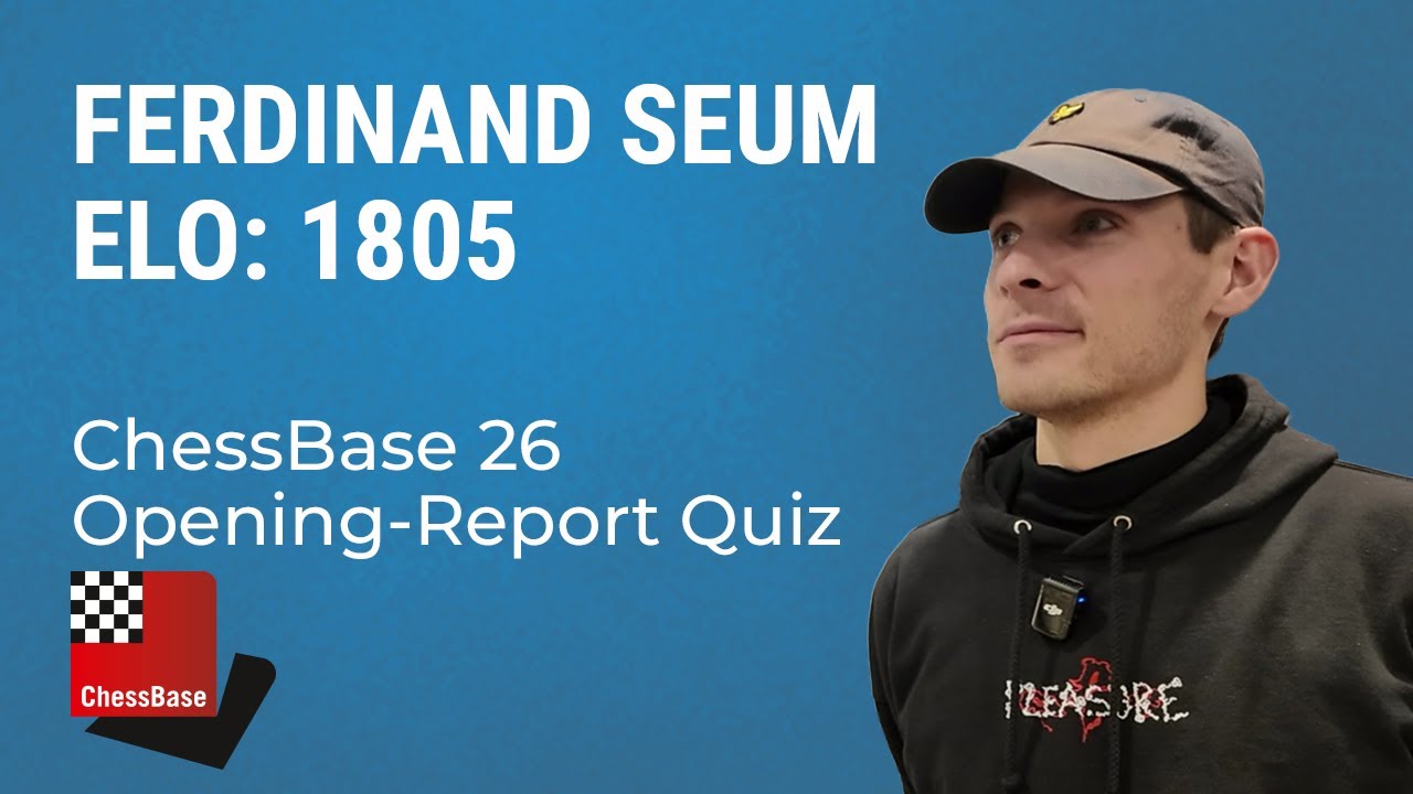 Opening-Report Quiz with Ferdinand Seum - Wijk aan Zee - Tata Steel Chess Tournament