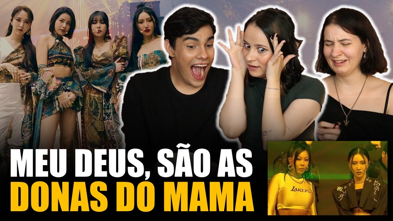MAMA 2020 REACTION:  MAMAMOO + HWASA + JESSI | Três de Outubro