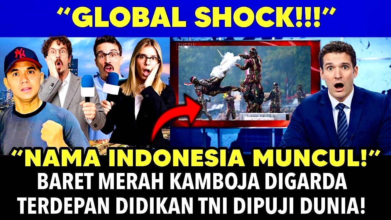 TERNYATA PASUKAN ELIT KAMBOJA DILATIH KOPASSUS — PANTES THAILAND TAK BERANI SEMBARANGAN! #kopassus 