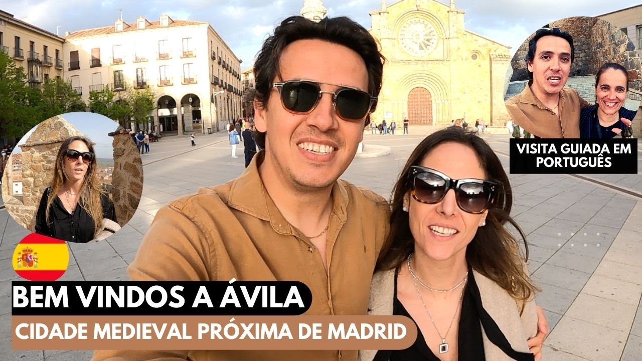 VISITAMOS ÁVILA | Uma cidade com muralhas medievais próxima de Madrid | Espanha