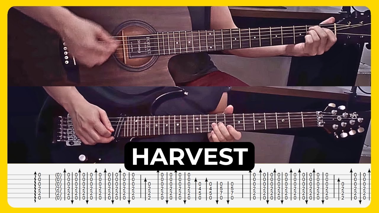 Harvest - Opeth | Tabs | Guitar Lesson | Guitar Cover | Backing Track | Tutorial | All Guitar Parts