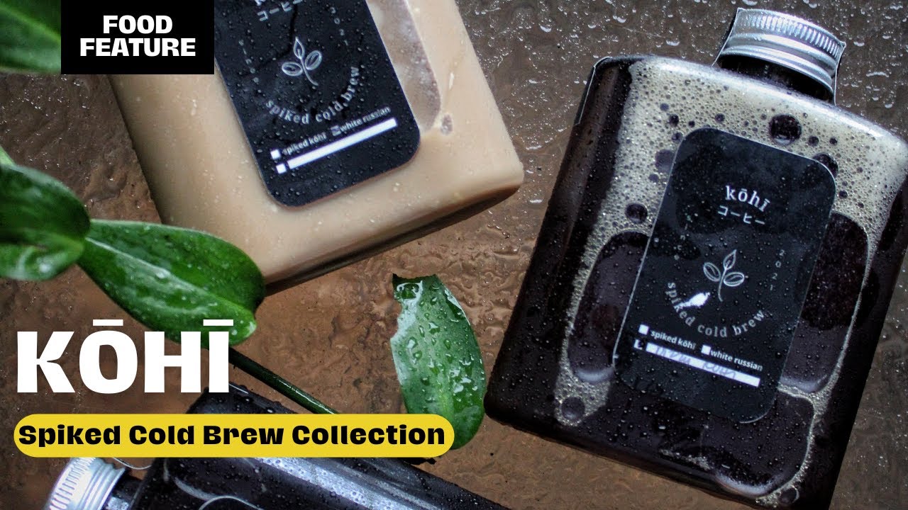 (ASMR) The kōhī Spiked Cold Brew Collection